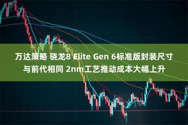 万达策略 骁龙8 Elite Gen 6标准版封装尺寸与前代相同 2nm工艺推动成本大幅上升